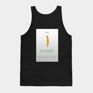 "Vivify" by Jeff Fontaine (Killingly High) Tank Top